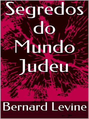 cover image of Segredos do Mundo Judeu
